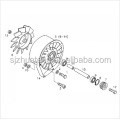 Deutz BFL913 cooling fan assembly 04158983